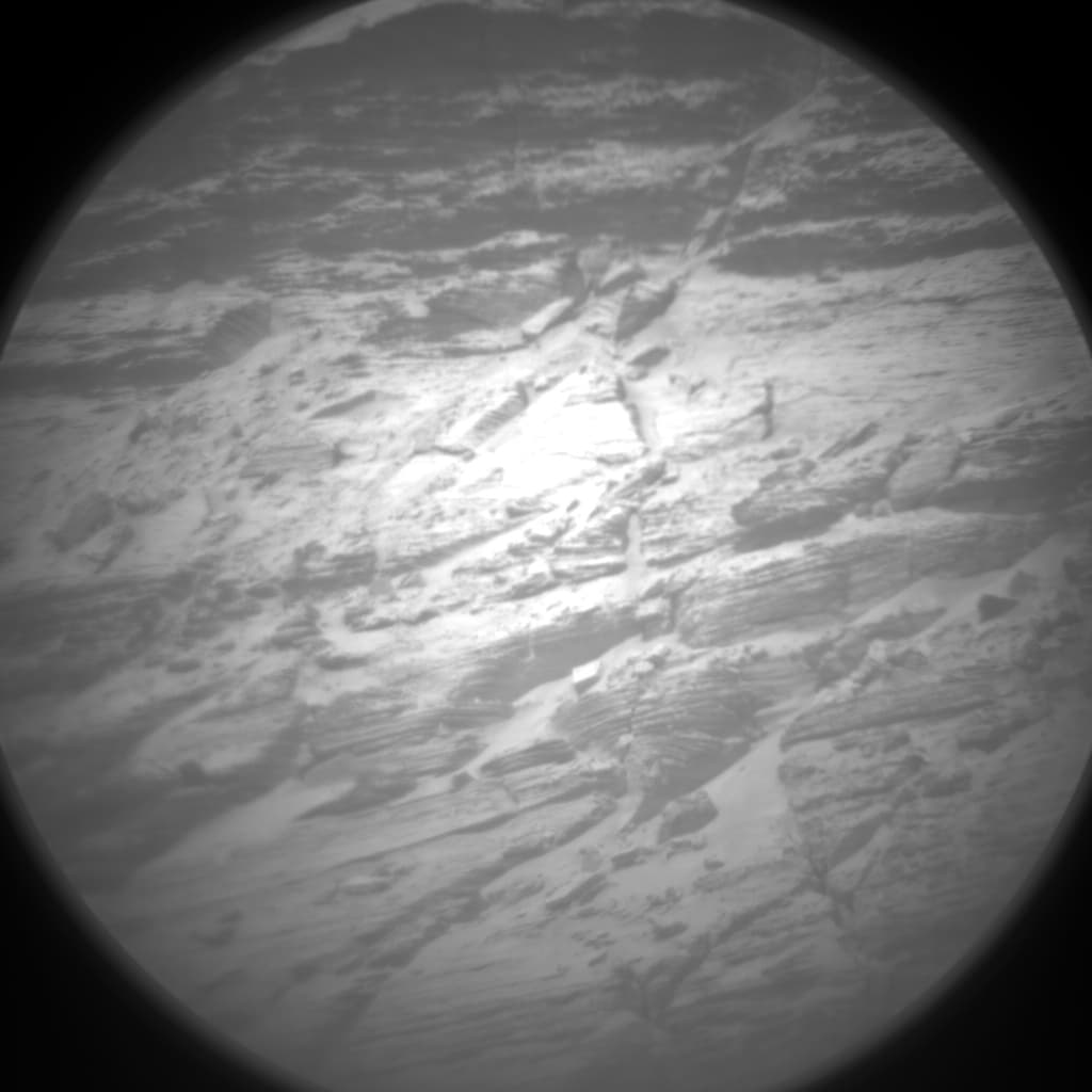 Mars image captured by CHEMCAM_RMI on Curiosity