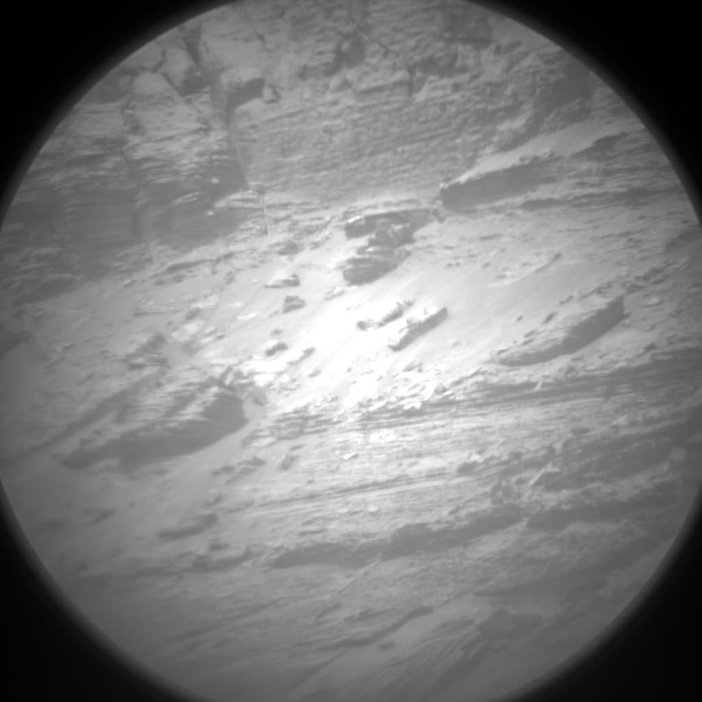 Mars image captured by CHEMCAM_RMI on Curiosity