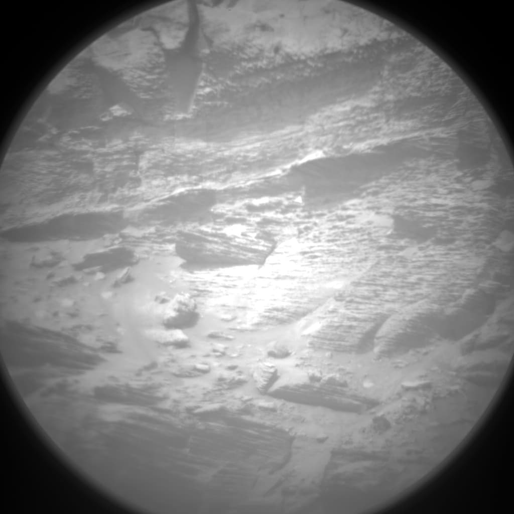 Mars image captured by CHEMCAM_RMI on Curiosity
