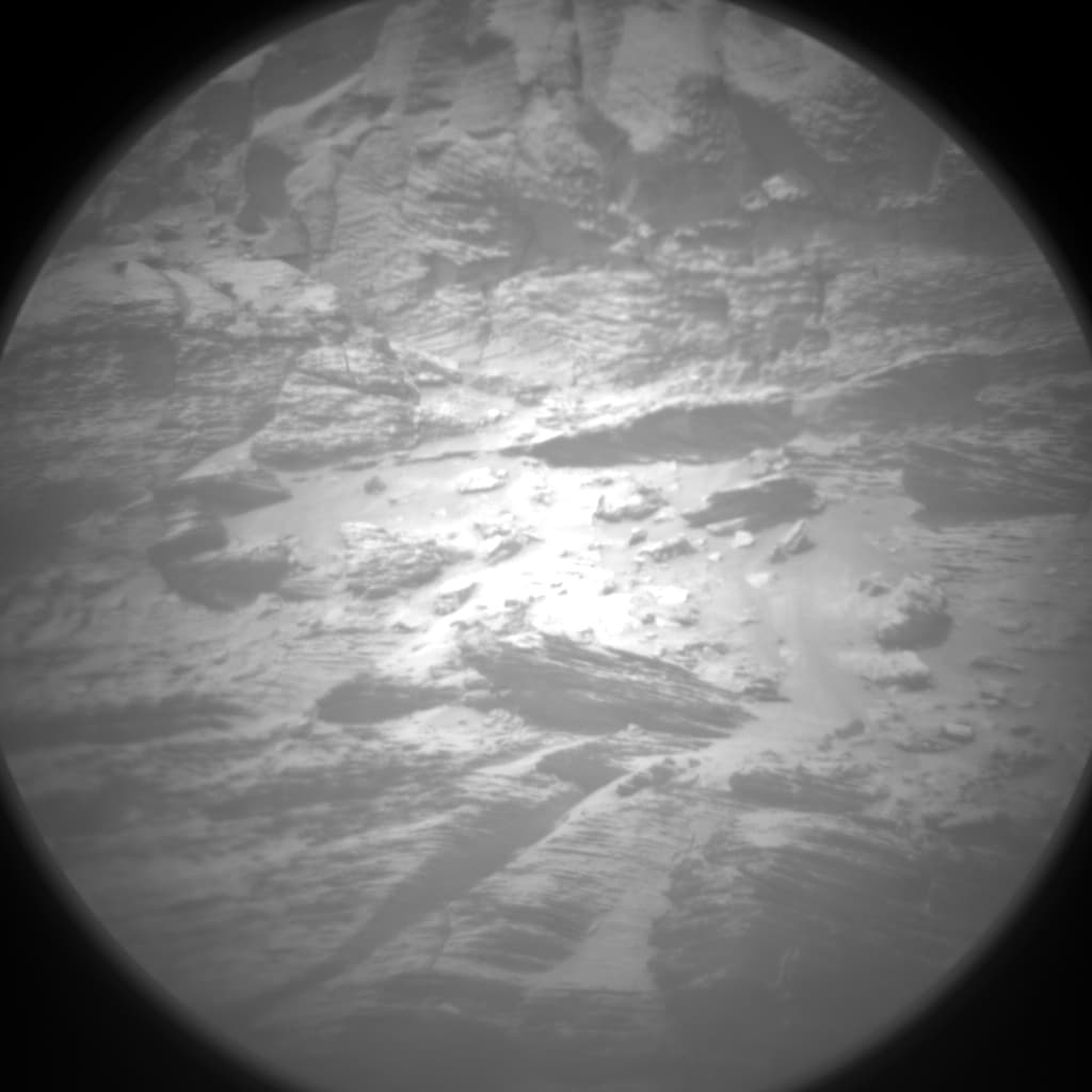 Mars image captured by CHEMCAM_RMI on Curiosity