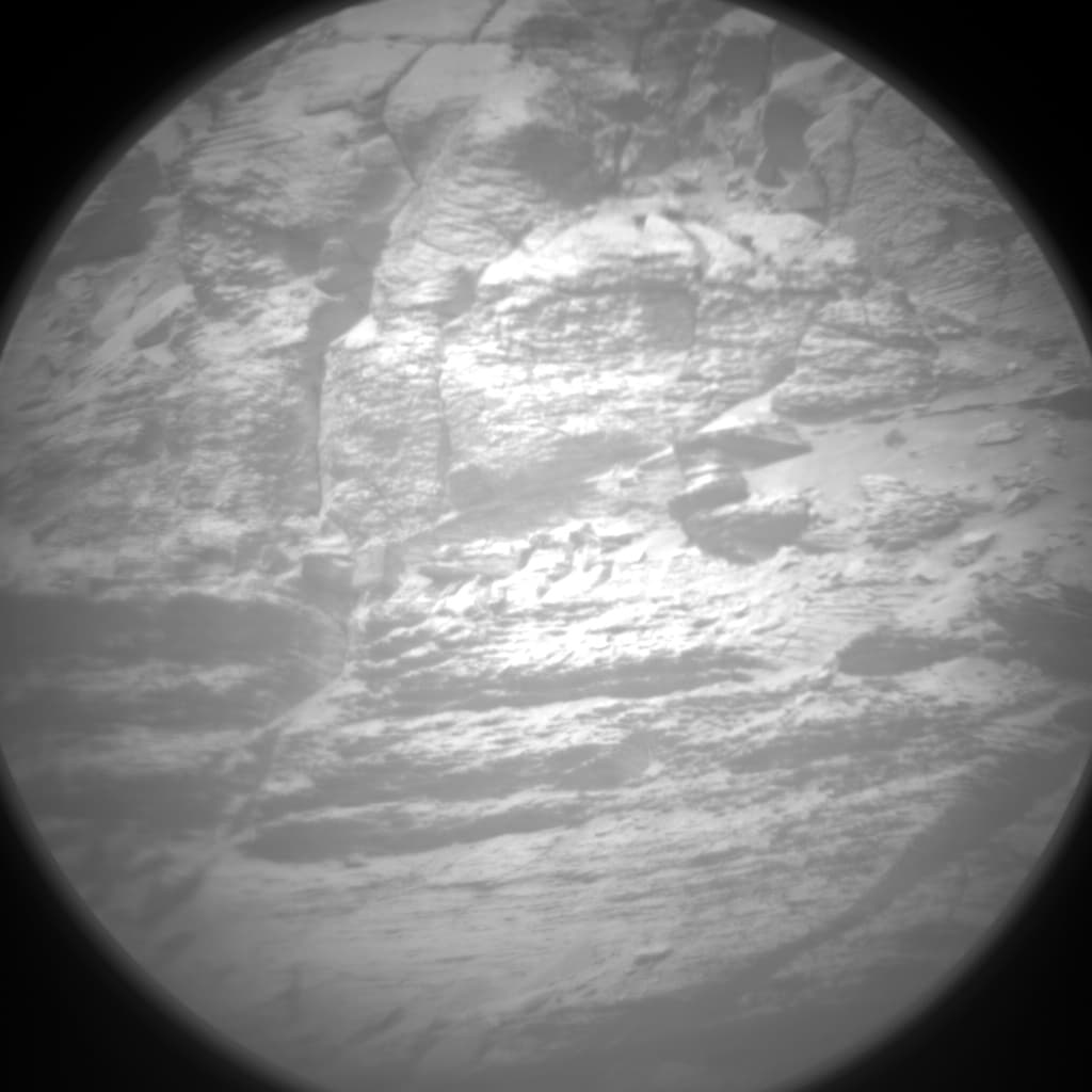 Mars image captured by CHEMCAM_RMI on Curiosity