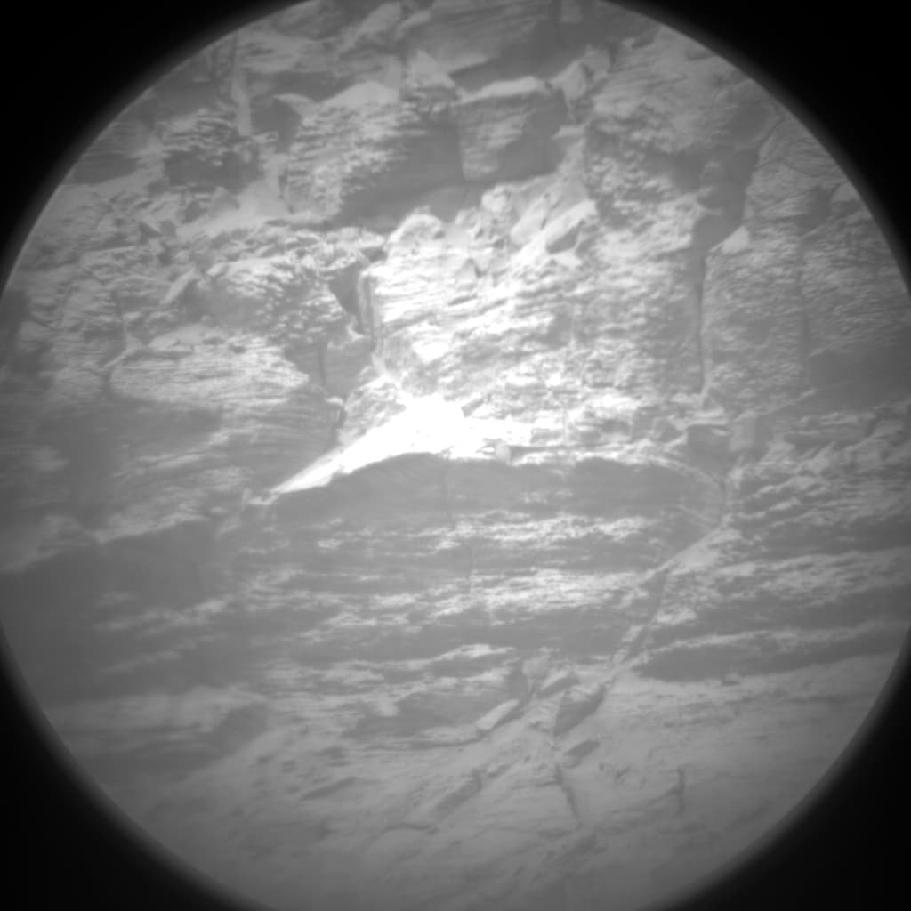 Mars image captured by CHEMCAM_RMI on Curiosity