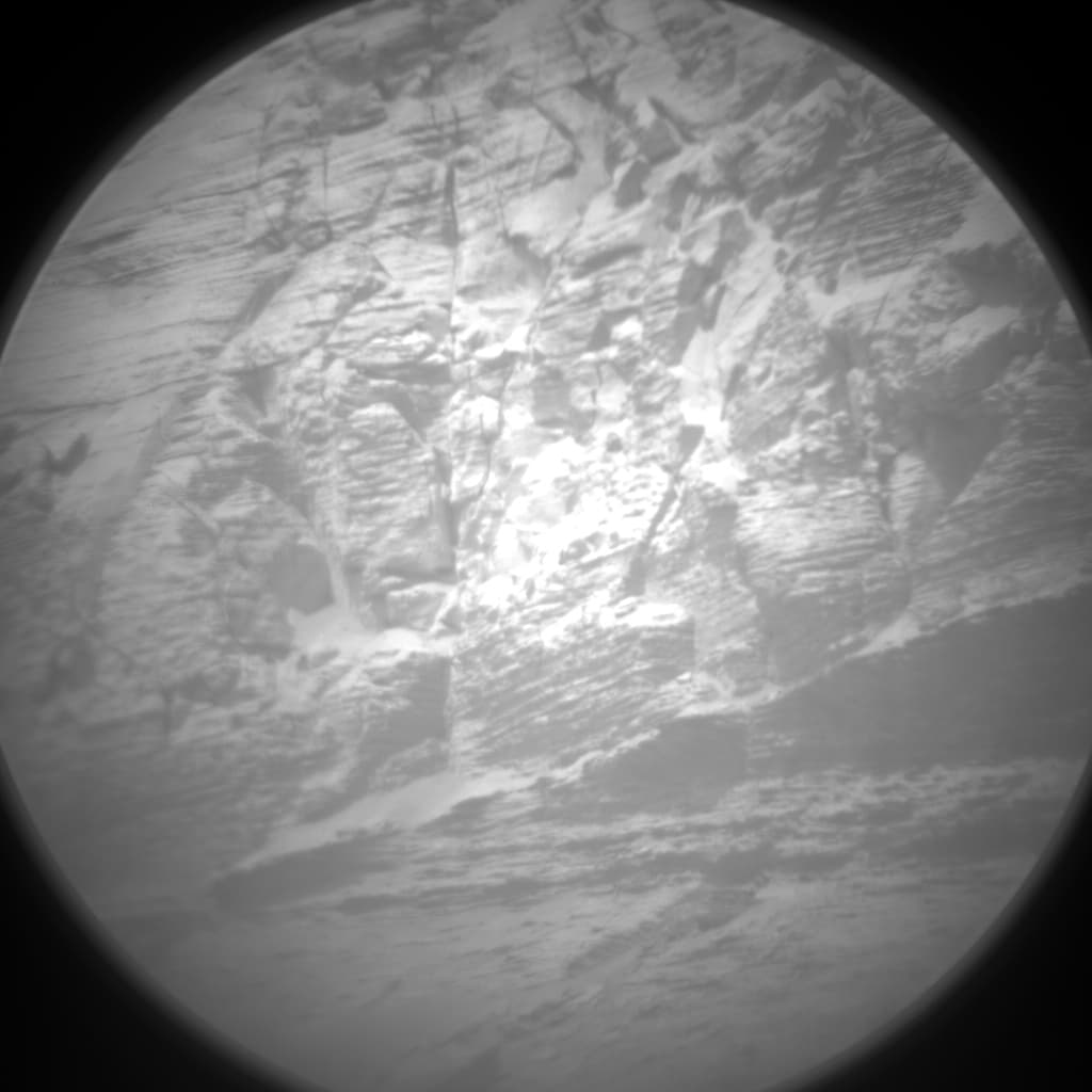 Mars image captured by CHEMCAM_RMI on Curiosity