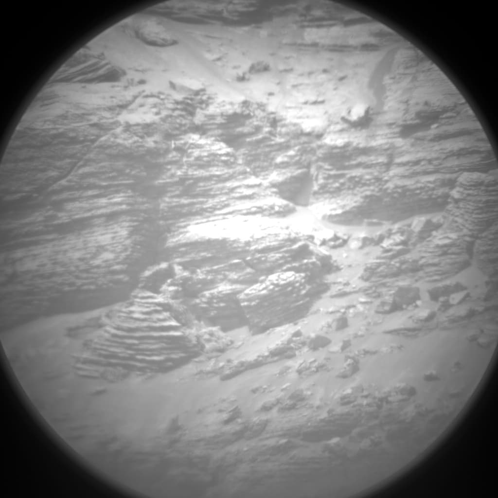 Mars image captured by CHEMCAM_RMI on Curiosity