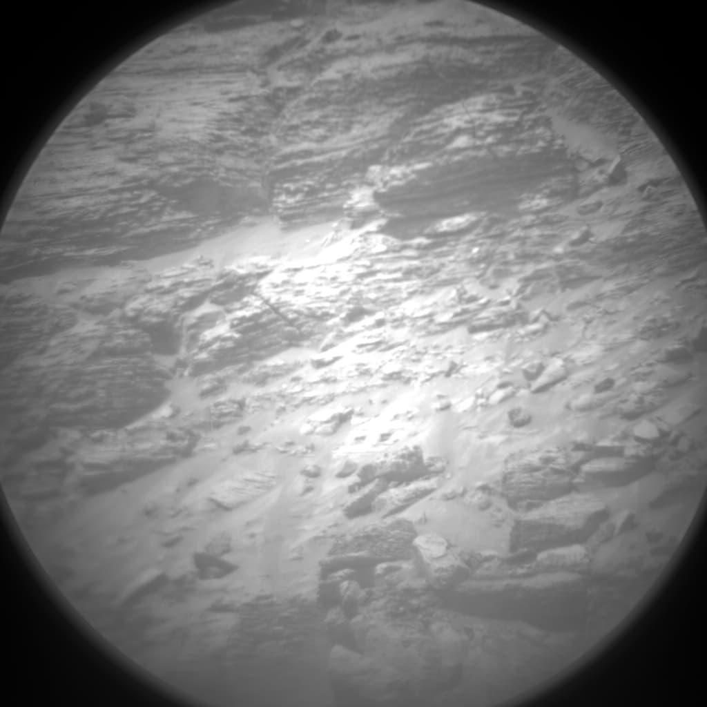 Mars image captured by CHEMCAM_RMI on Curiosity