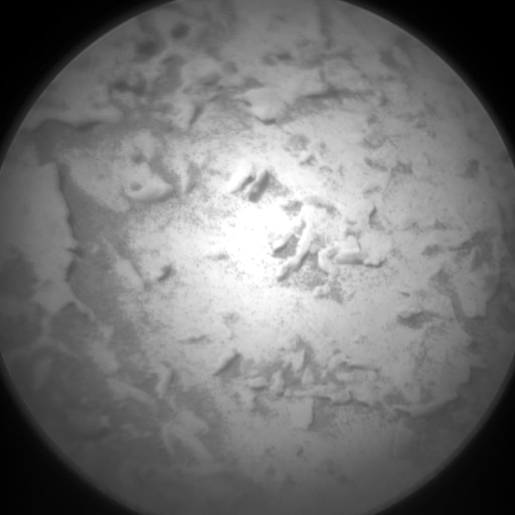 Mars image captured by CHEMCAM_RMI on Curiosity