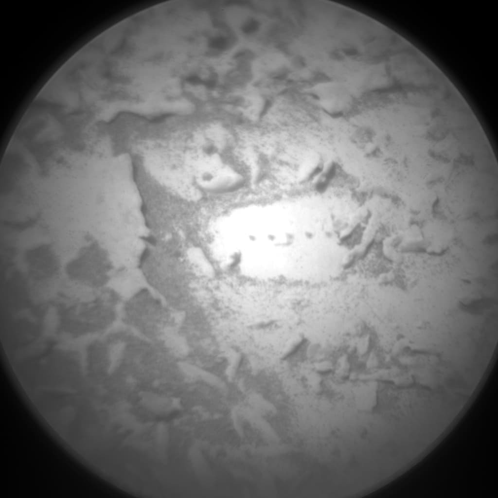 Mars image captured by CHEMCAM_RMI on Curiosity