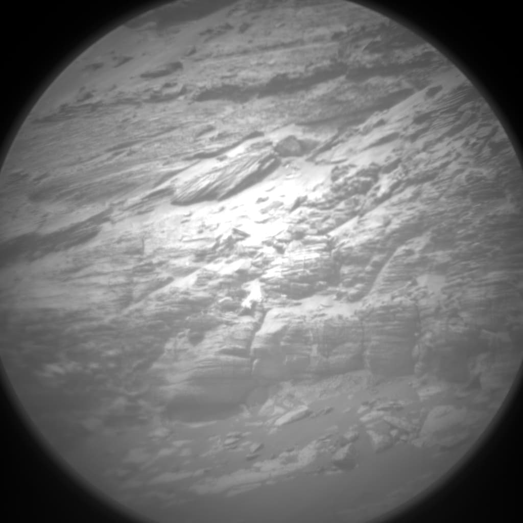Mars image captured by CHEMCAM_RMI on Curiosity
