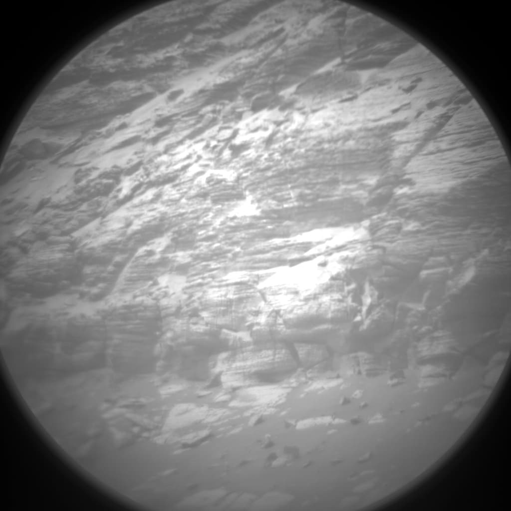 Mars image captured by CHEMCAM_RMI on Curiosity
