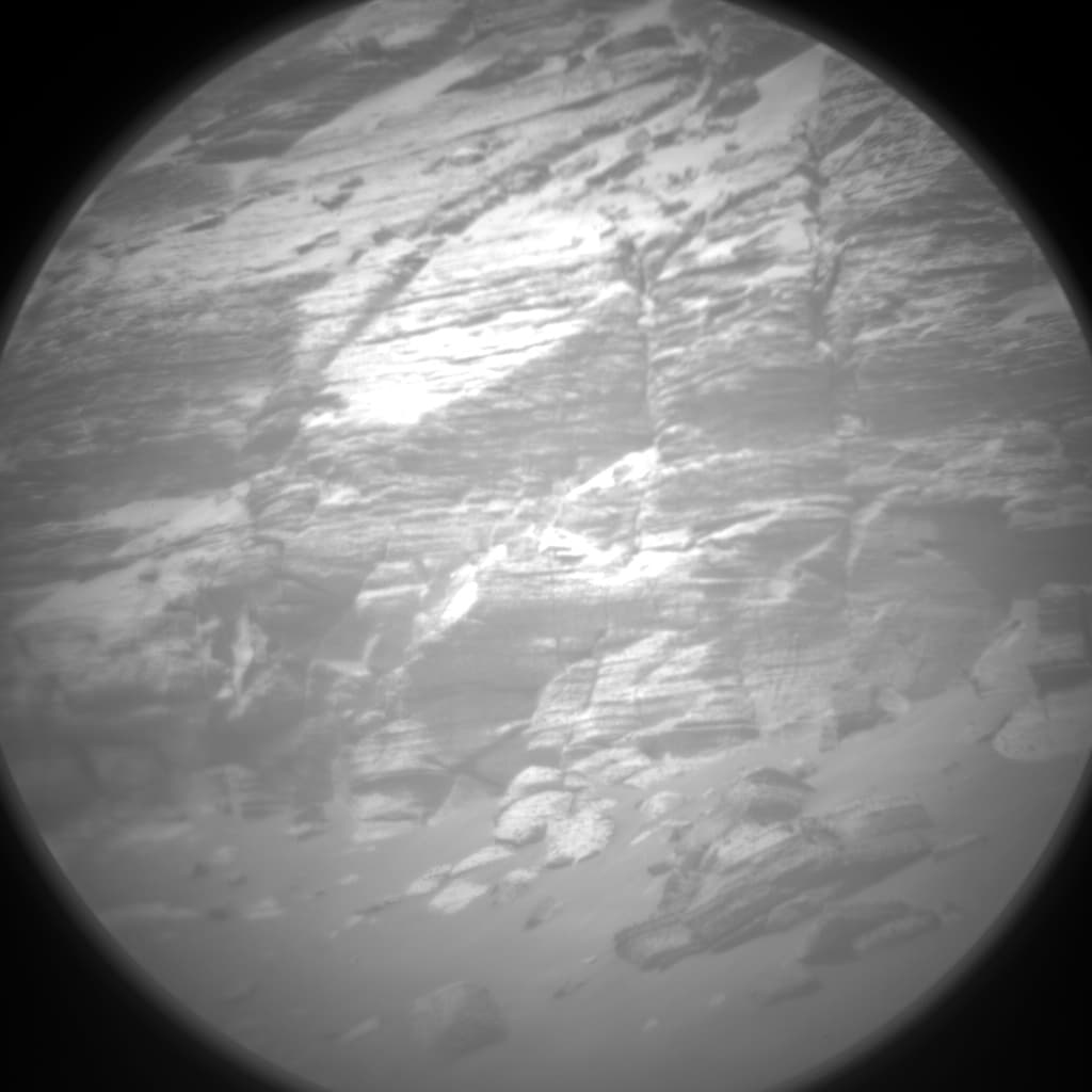 Mars image captured by CHEMCAM_RMI on Curiosity