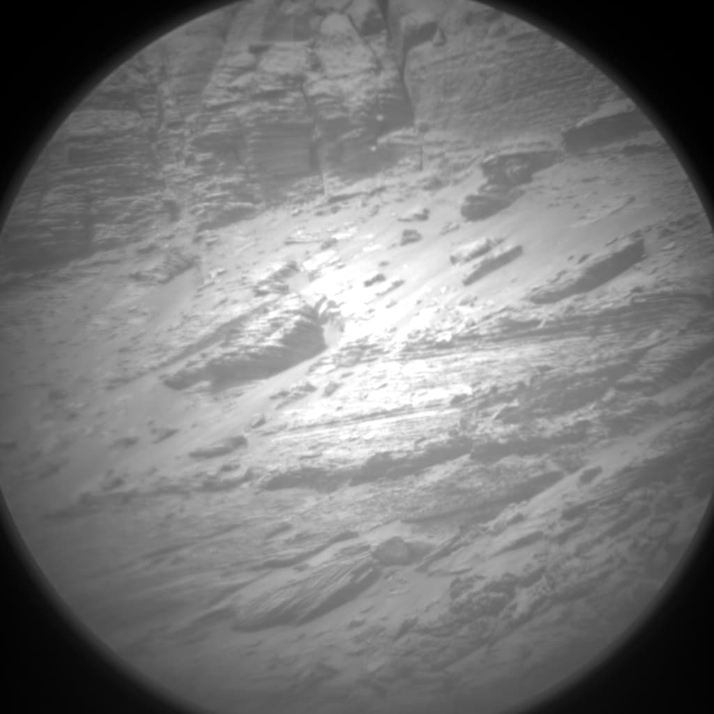 Mars image captured by CHEMCAM_RMI on Curiosity