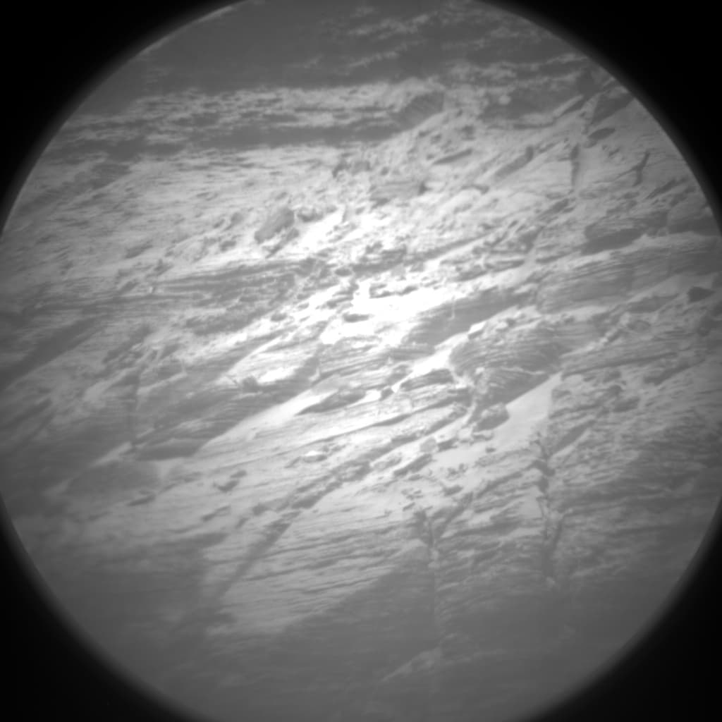 Mars image captured by CHEMCAM_RMI on Curiosity