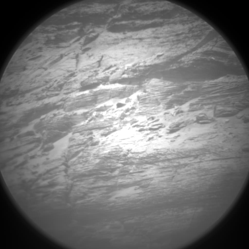 Mars image captured by CHEMCAM_RMI on Curiosity