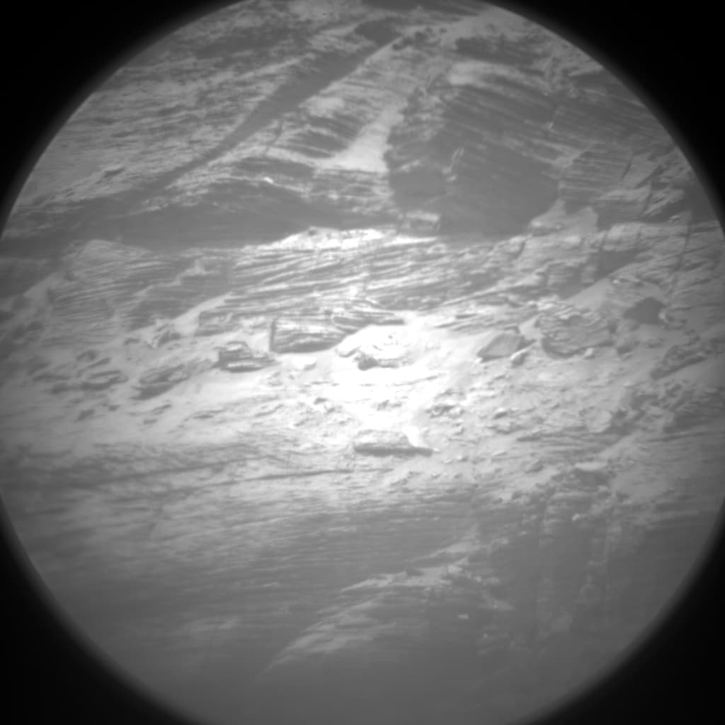 Mars image captured by CHEMCAM_RMI on Curiosity
