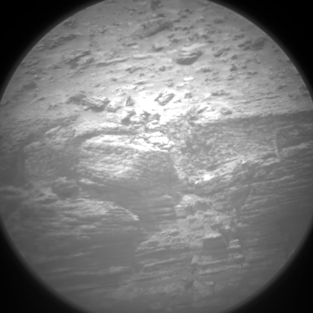 Mars image captured by CHEMCAM_RMI on Curiosity