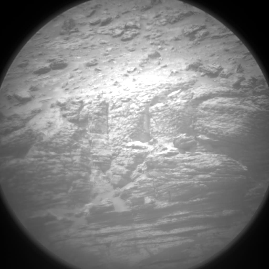 Mars image captured by CHEMCAM_RMI on Curiosity