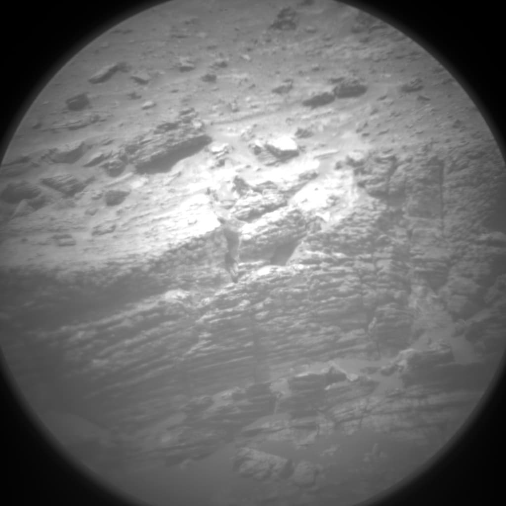 Mars image captured by CHEMCAM_RMI on Curiosity