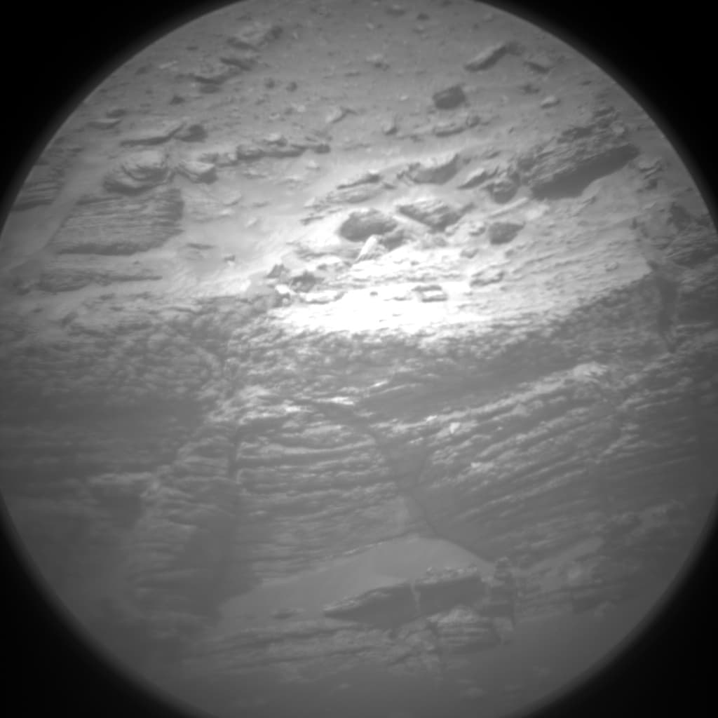 Mars image captured by CHEMCAM_RMI on Curiosity