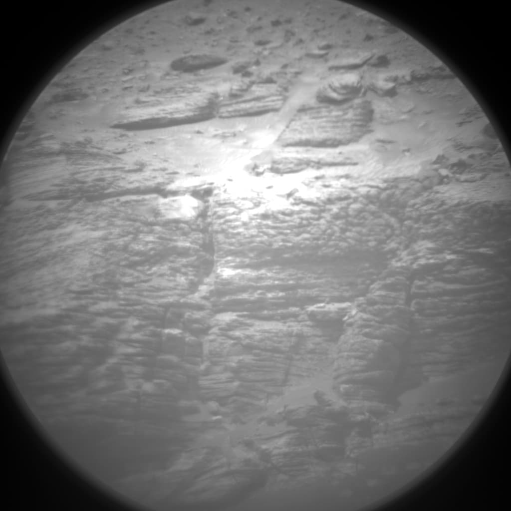 Mars image captured by CHEMCAM_RMI on Curiosity