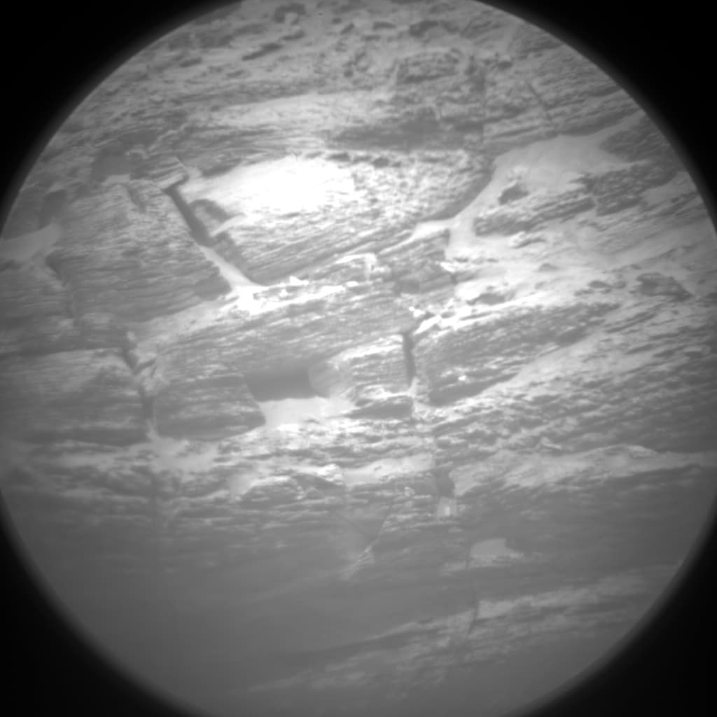 Mars image captured by CHEMCAM_RMI on Curiosity