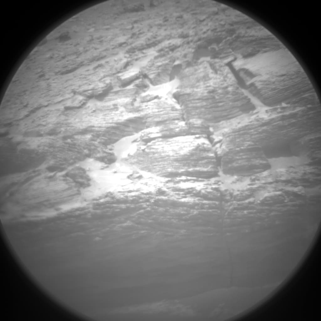 Mars image captured by CHEMCAM_RMI on Curiosity