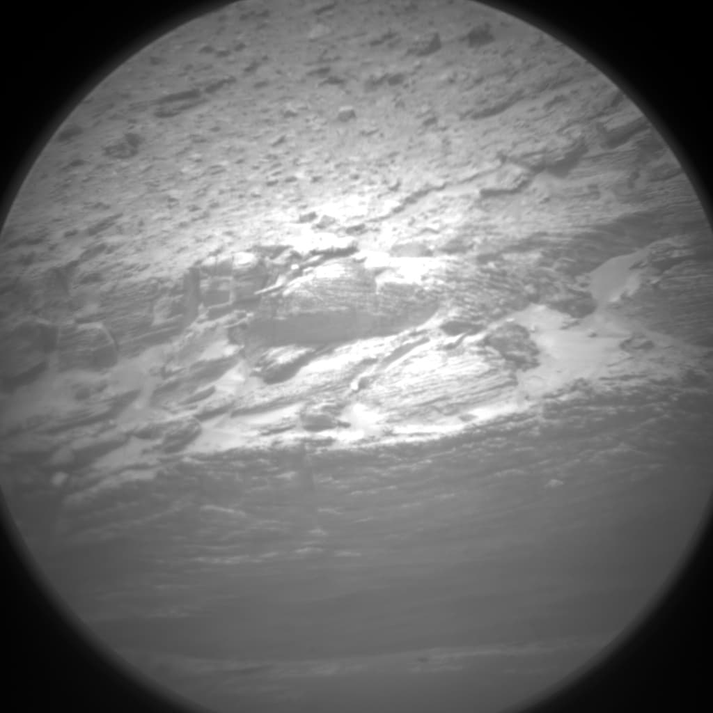 Mars image captured by CHEMCAM_RMI on Curiosity