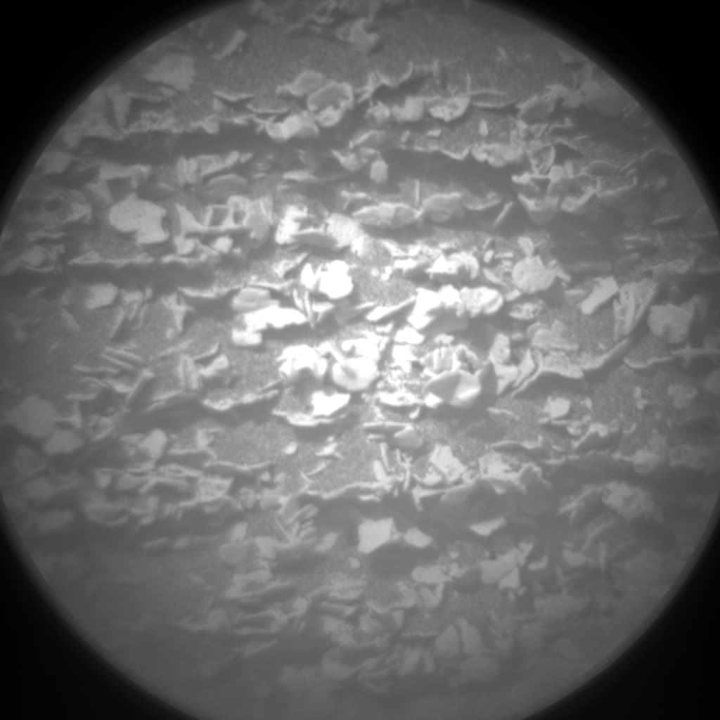 Foto de Marte da câmera CHEMCAM_RMI