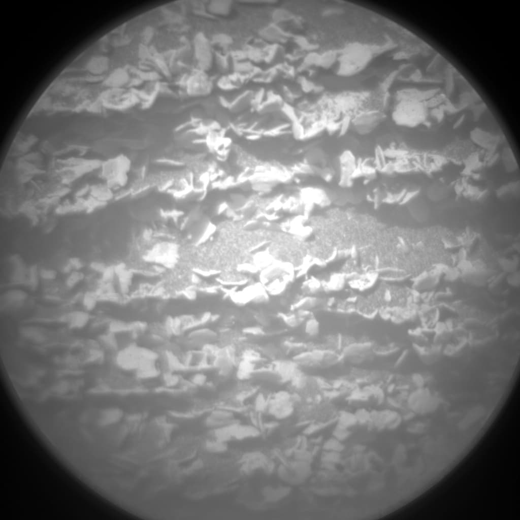 Foto de Marte da câmera CHEMCAM_RMI