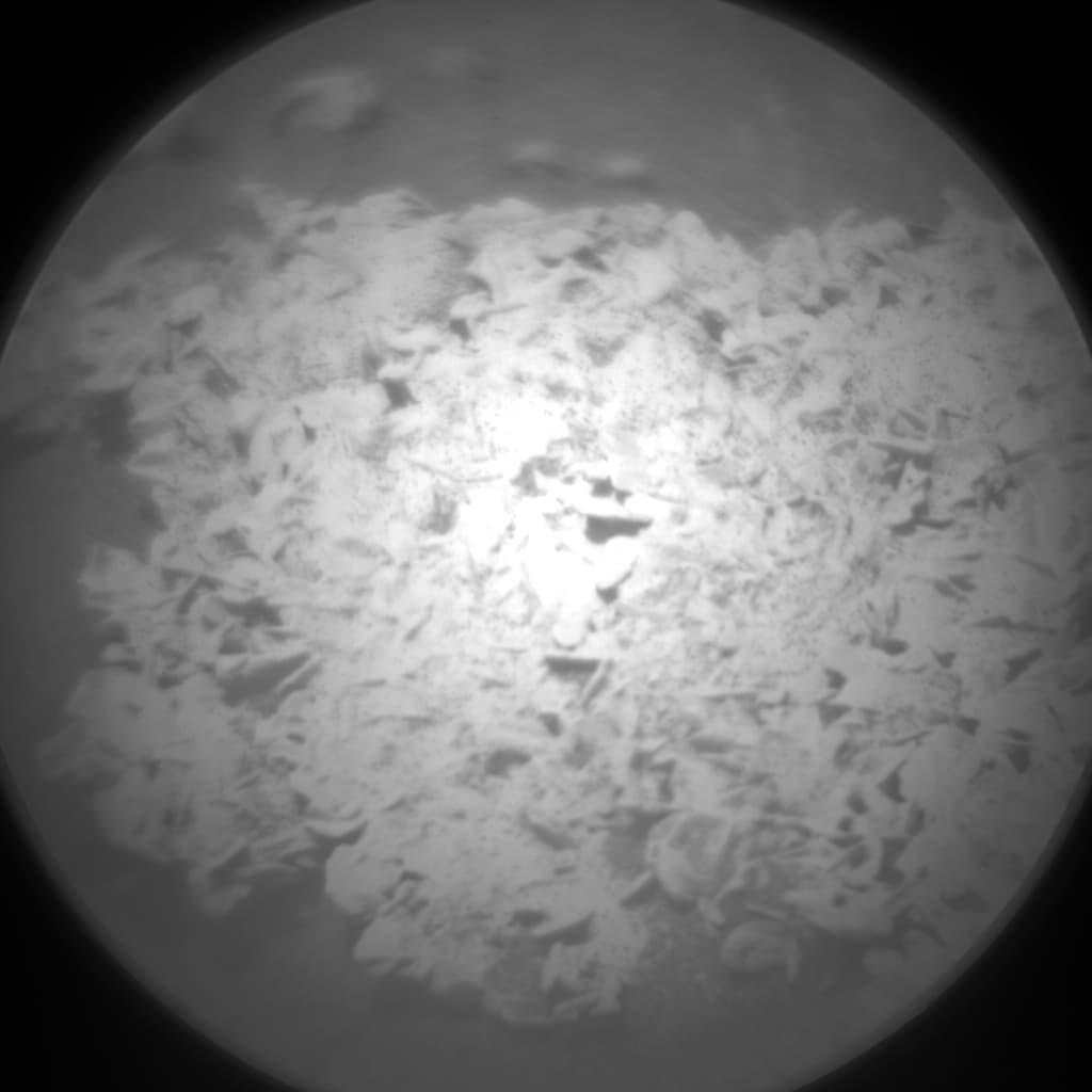 Mars image captured by CHEMCAM_RMI on Curiosity