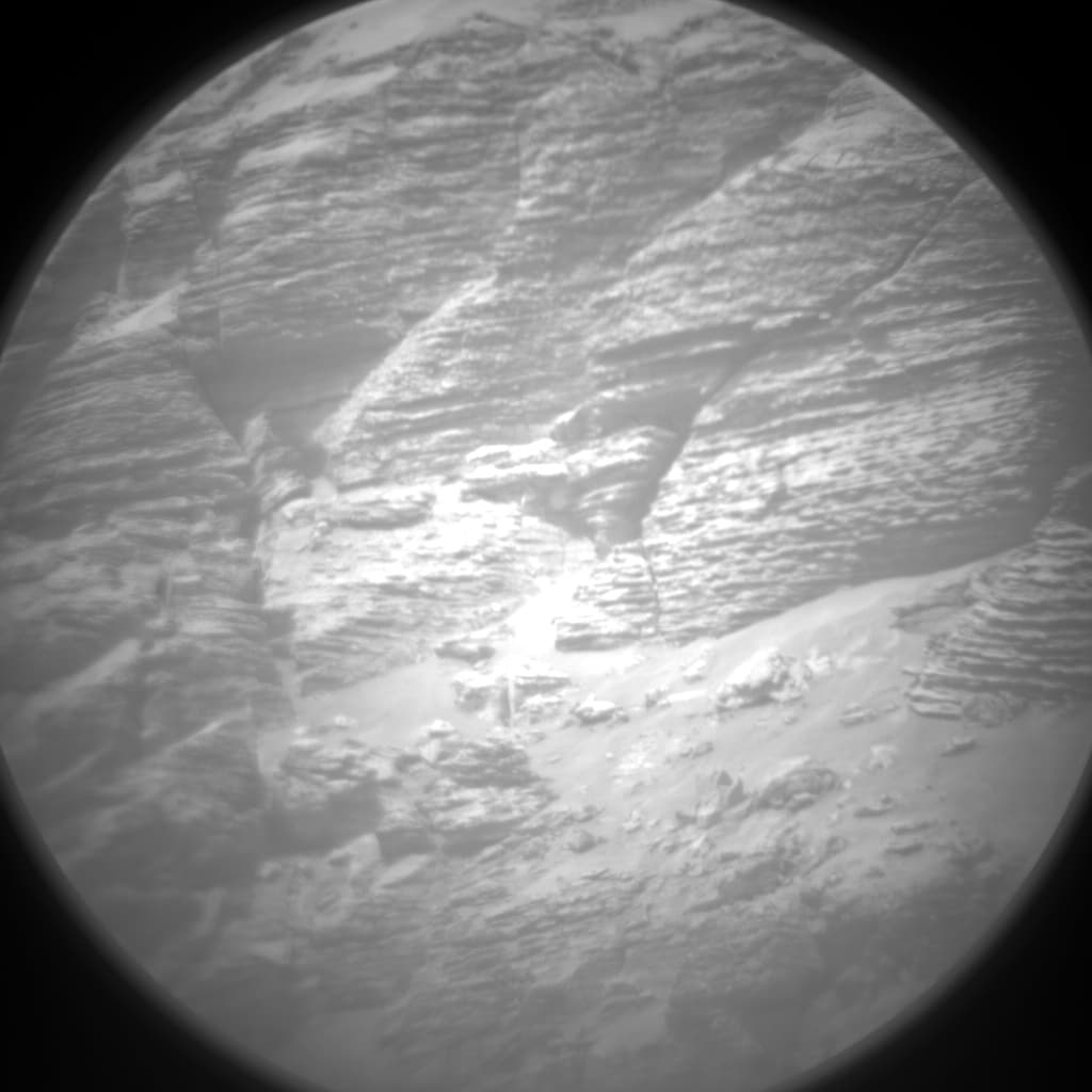 Foto de Marte da câmera CHEMCAM_RMI