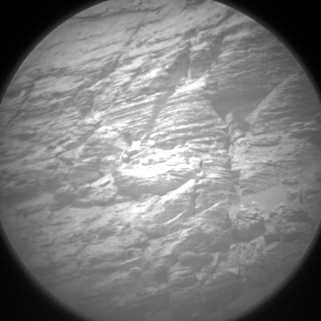 Mars image captured by CHEMCAM_RMI on Curiosity