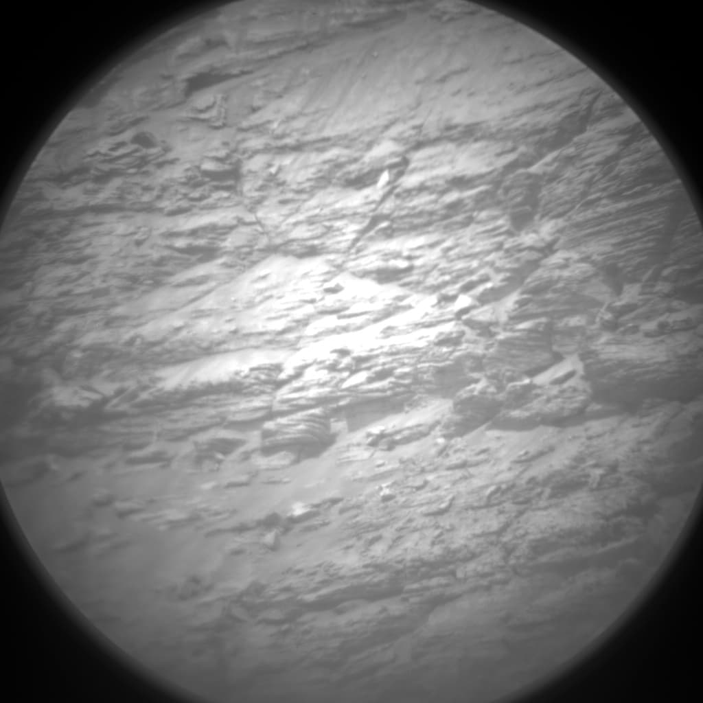 Mars image captured by CHEMCAM_RMI on Curiosity