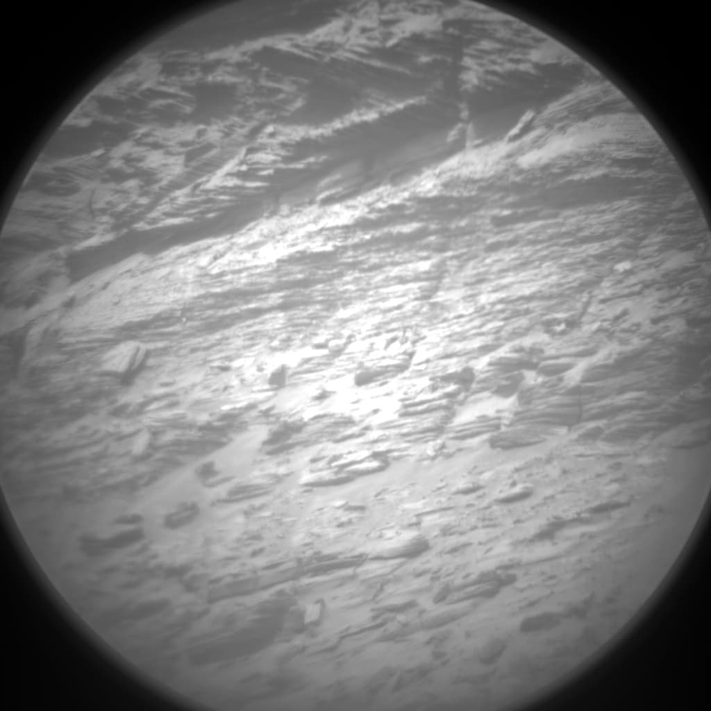Mars image captured by CHEMCAM_RMI on Curiosity