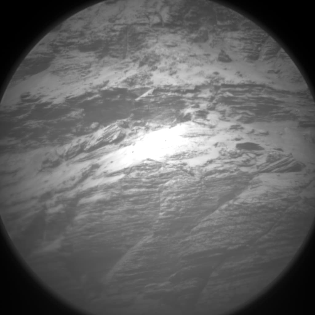 Foto de Marte da câmera CHEMCAM_RMI