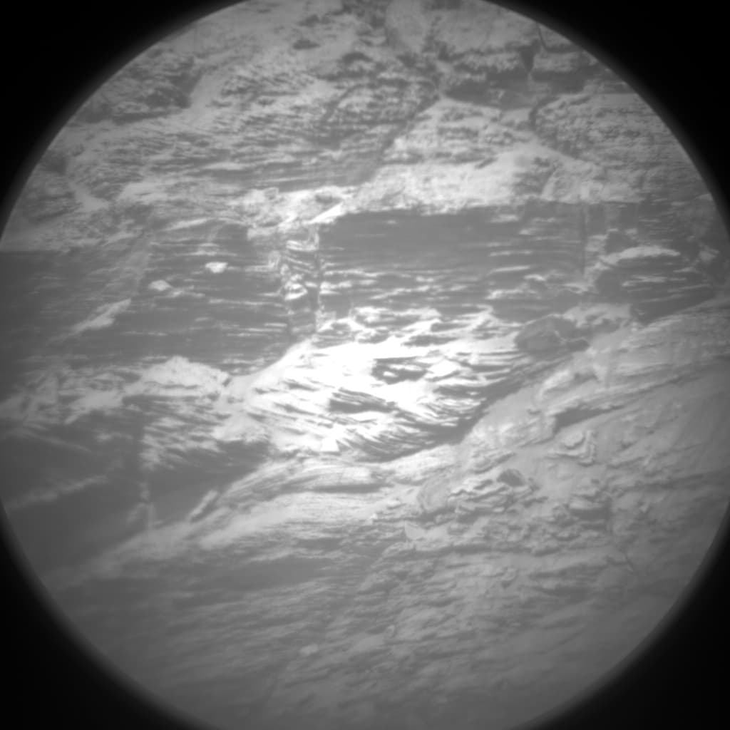 Mars image captured by CHEMCAM_RMI on Curiosity
