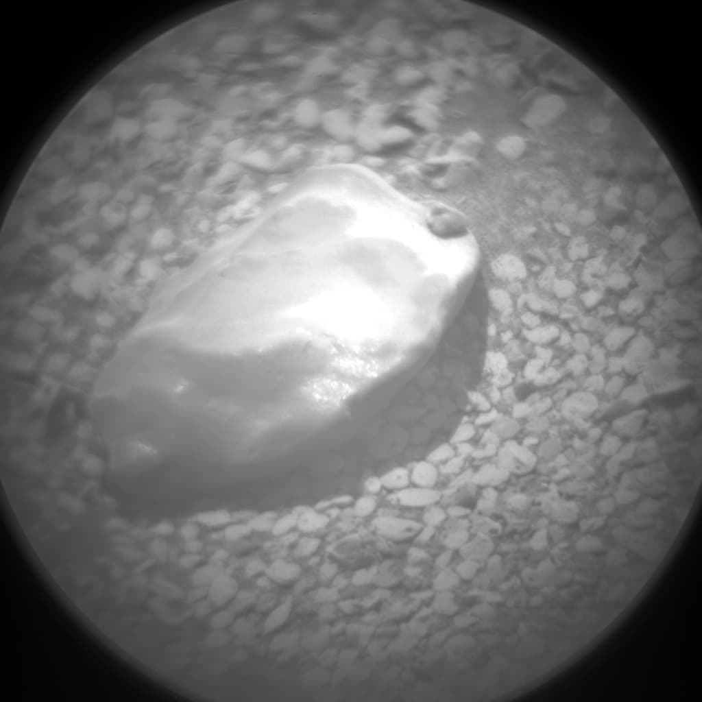 Mars image captured by CHEMCAM_RMI on Curiosity