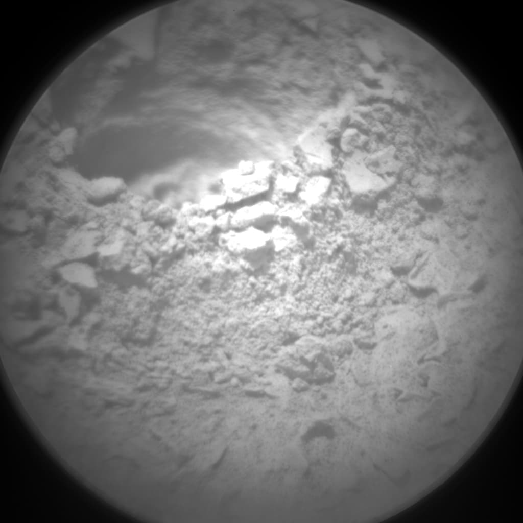 Mars image captured by CHEMCAM_RMI on Curiosity