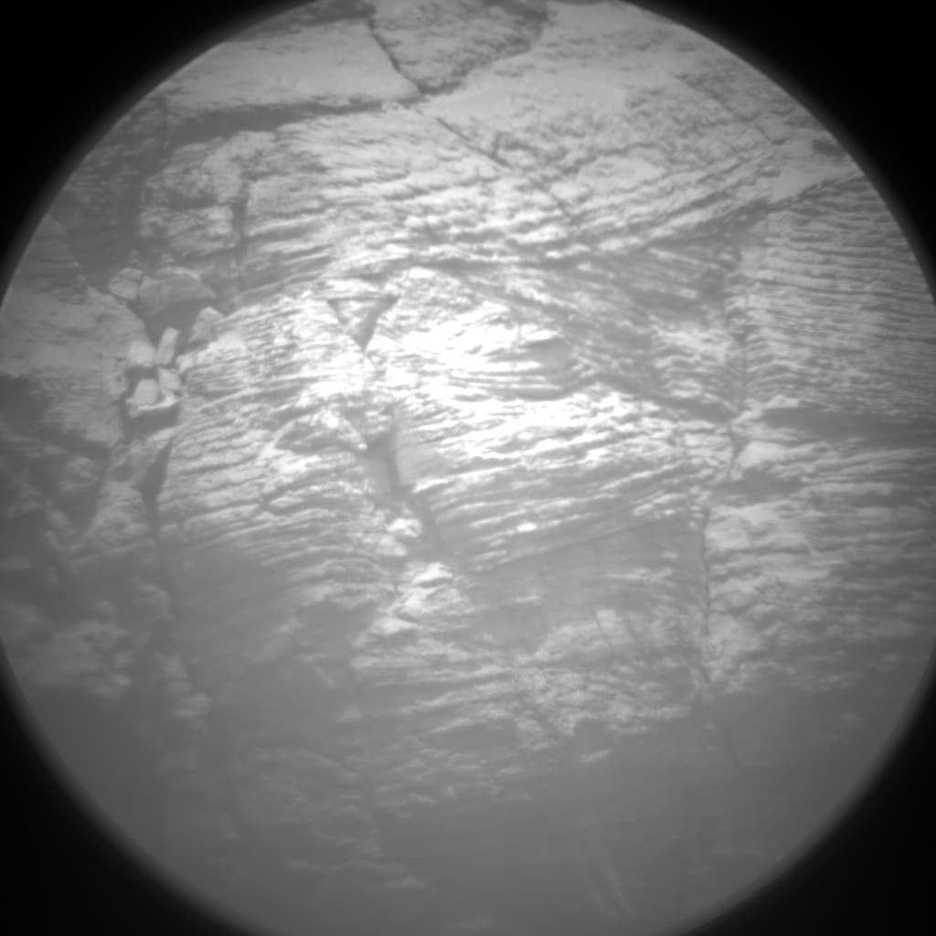 Mars image captured by CHEMCAM_RMI on Curiosity
