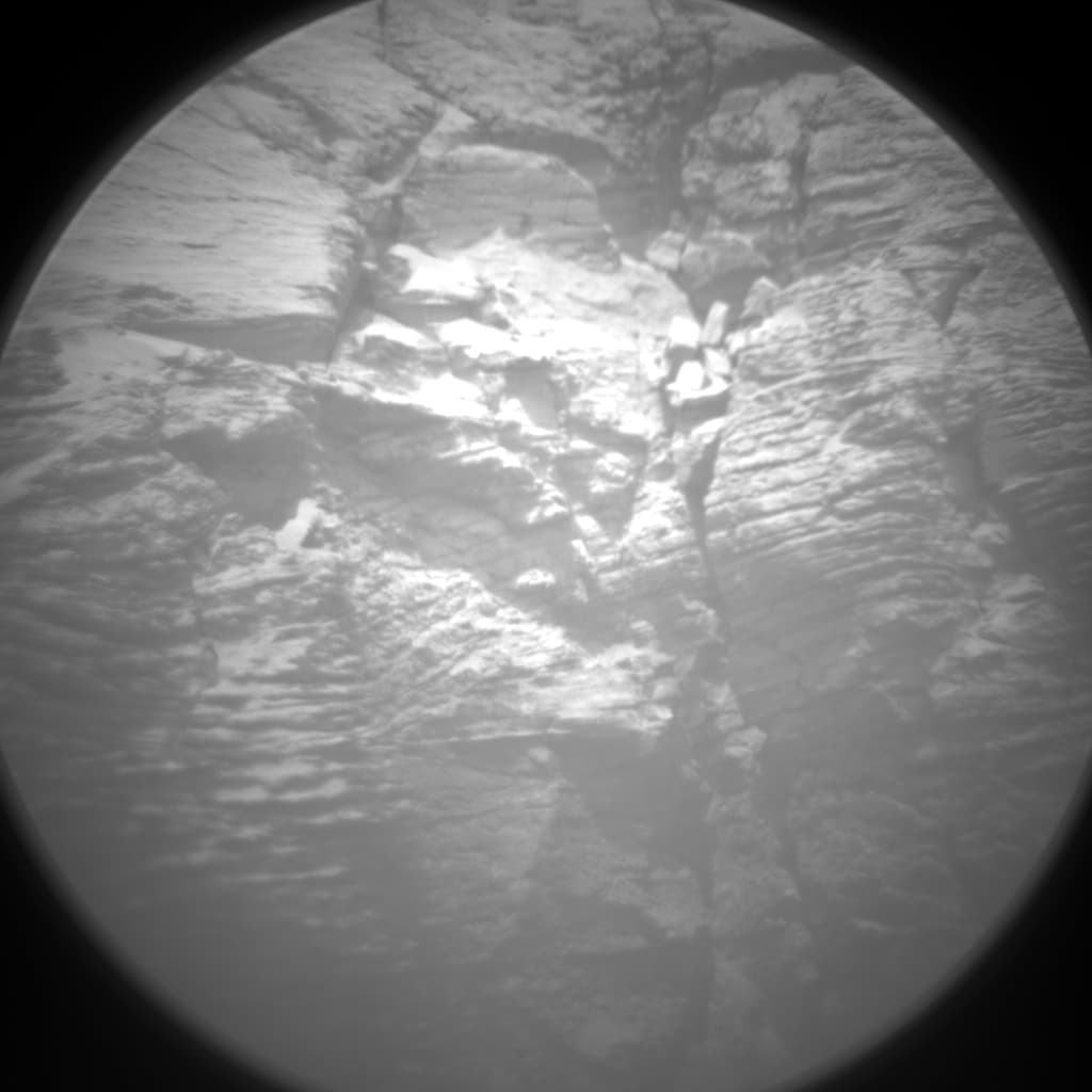 Mars image captured by CHEMCAM_RMI on Curiosity