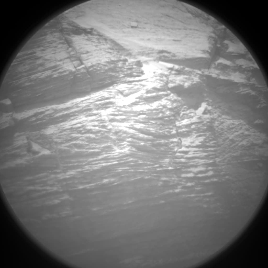 Mars image captured by CHEMCAM_RMI on Curiosity