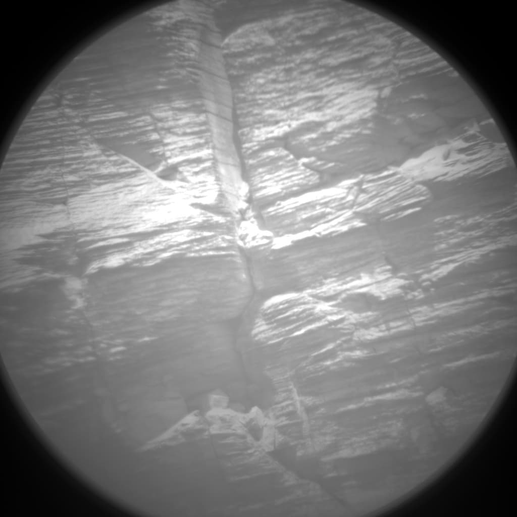 Mars image captured by CHEMCAM_RMI on Curiosity