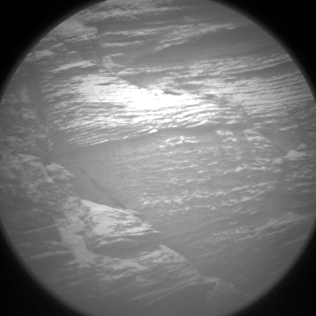 Mars image captured by CHEMCAM_RMI on Curiosity