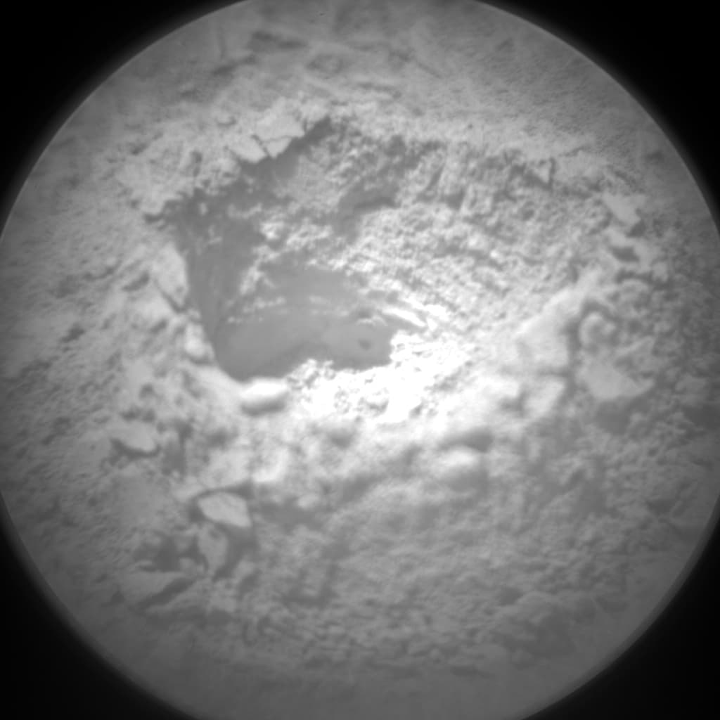 Mars image captured by CHEMCAM_RMI on Curiosity