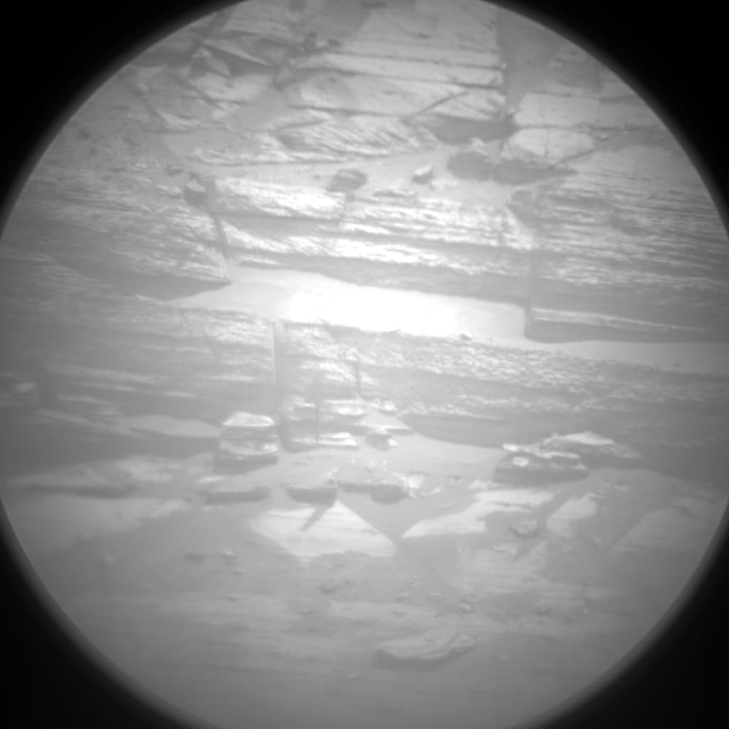 Mars image captured by CHEMCAM_RMI on Curiosity