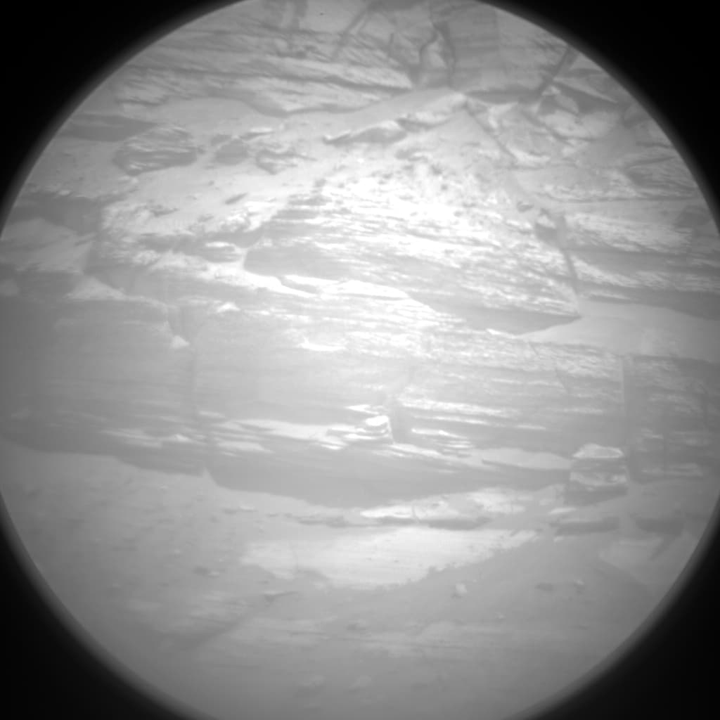 Mars image captured by CHEMCAM_RMI on Curiosity