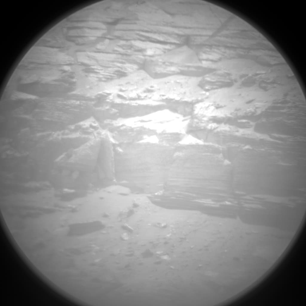 Mars image captured by CHEMCAM_RMI on Curiosity