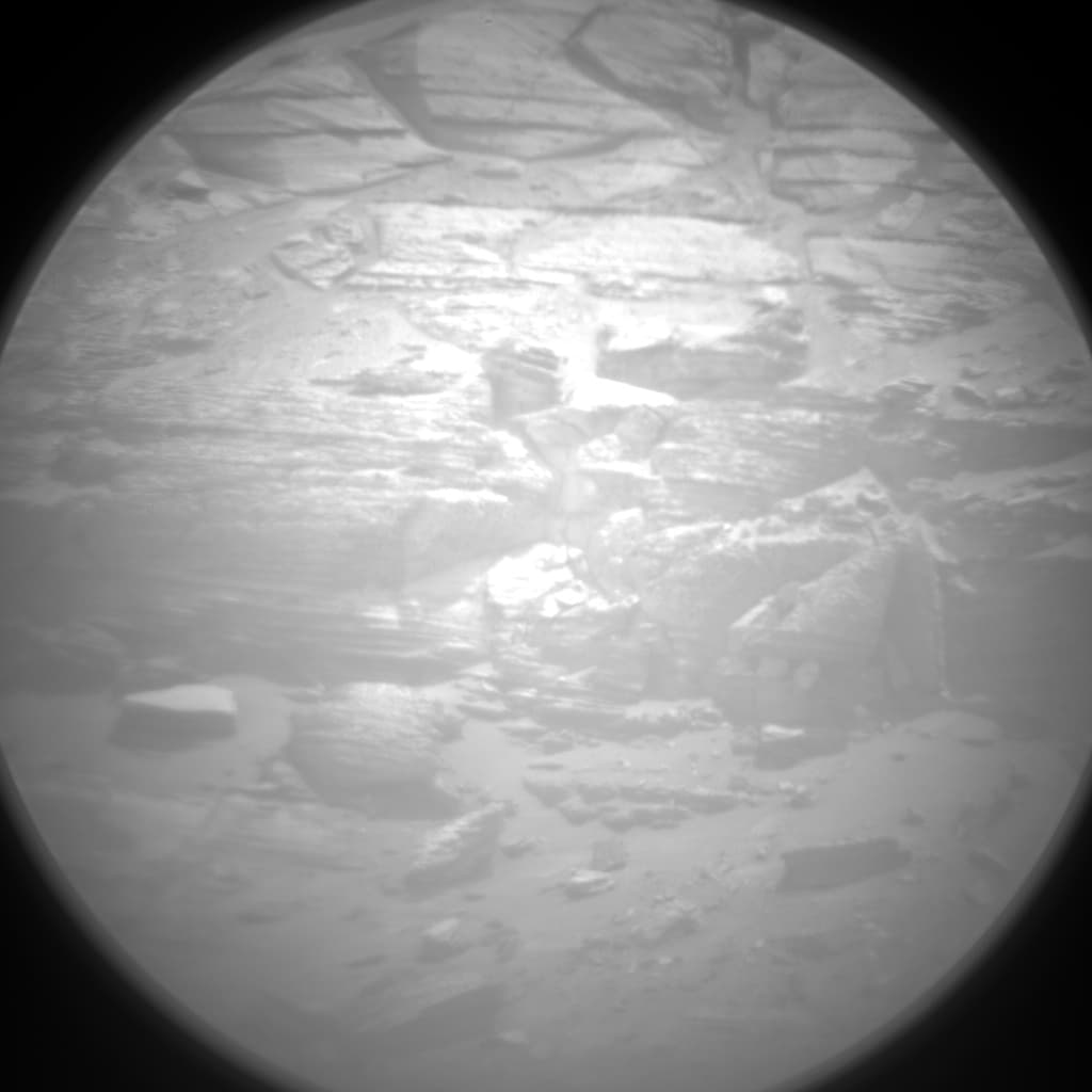 Mars image captured by CHEMCAM_RMI on Curiosity