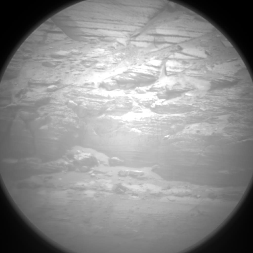 Mars image captured by CHEMCAM_RMI on Curiosity