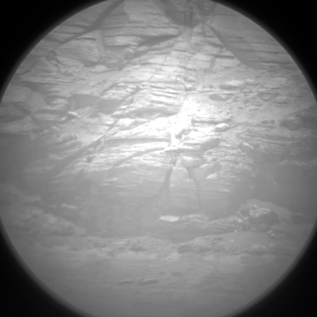 Mars image captured by CHEMCAM_RMI on Curiosity