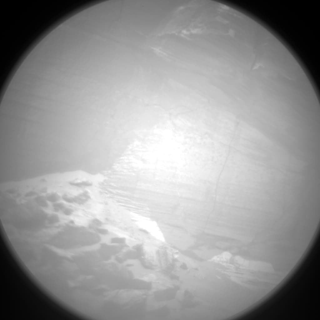Mars image captured by CHEMCAM_RMI on Curiosity